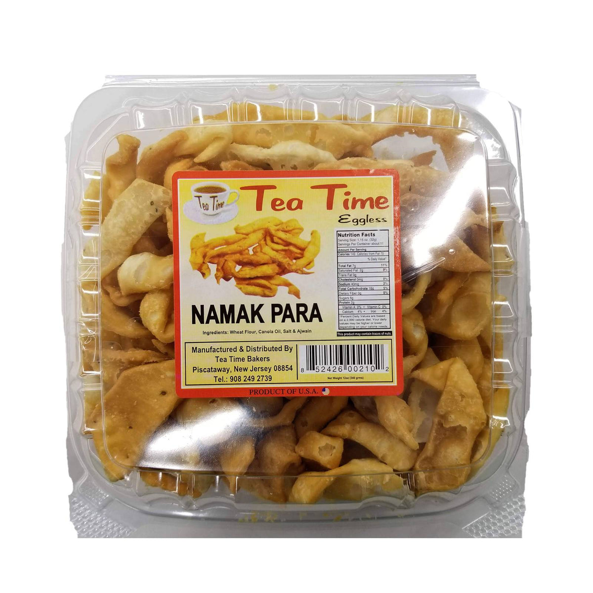 Tea Time Namak Para 12 Oz - 340 Gms