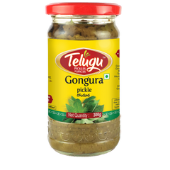 Telugu Gongura Pickle 10.5 Oz- 300 Gms