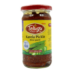 Telugu Karela Pickle 10.5 Oz- 300 Gms