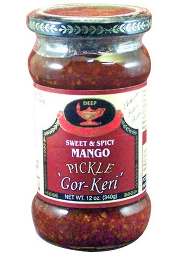 Deep Sweet & Spicy Mango (Gorkeri) Pickle 12 Oz - 340 Gms
