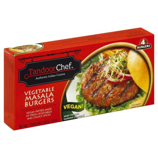 Deep Tandoor Chef Veg Masala Burger 4 Burgers - 283 Gms