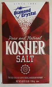 Diamond Crystals Kosher Salt 48 Oz - 1.36 kg