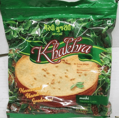 Garvi Gujrat Methi Bajra (Fenugreek Pearl Millet) Khakhra 7 Oz - 200 Gms