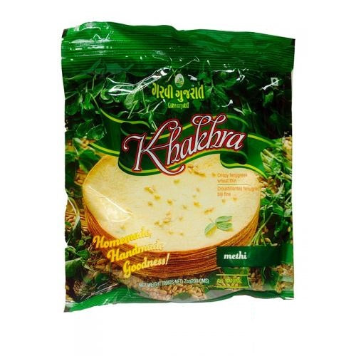 Garvi Gujrat Methi Khakhra 7 Oz - 200 Gms