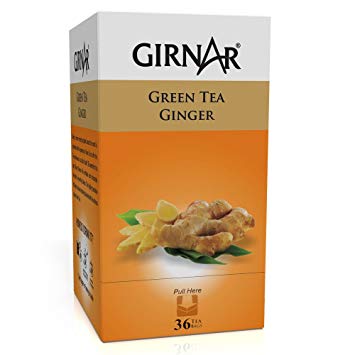 Girnar Green Tea Ginger 36 Tea Bags