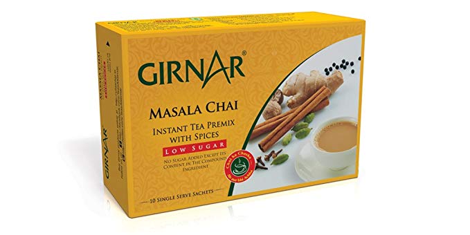 Girnar Instant Tea Bags 7.7 oz -220 Gms 10 Sachets