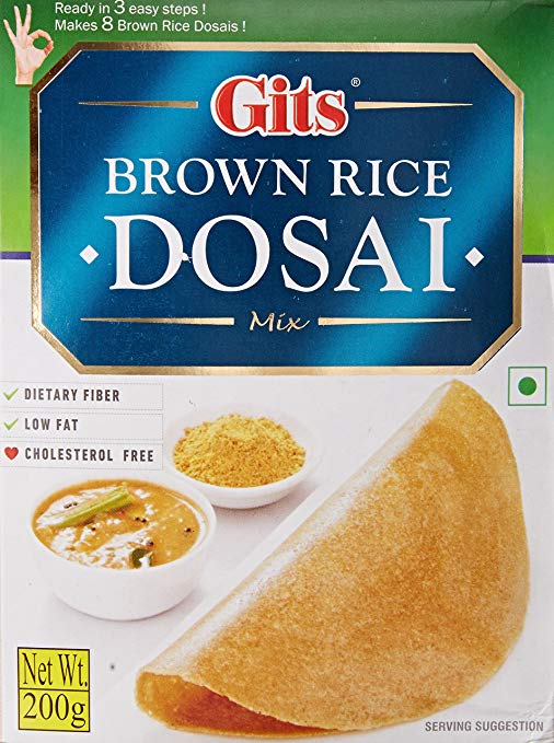 Gits Brown Rice Dosai  7 Oz - 200 Gms