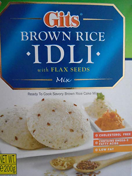 Gits Brown Rice Idly  7 Oz - 200 Gms