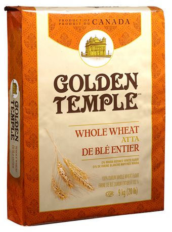 Golden Temple Whole Wheat Atta 20lb