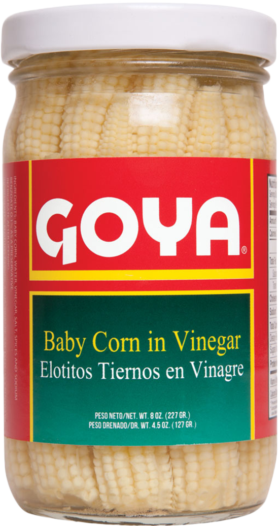 Goya Baby Corn in Vinegar 8 Oz - 227 Gms