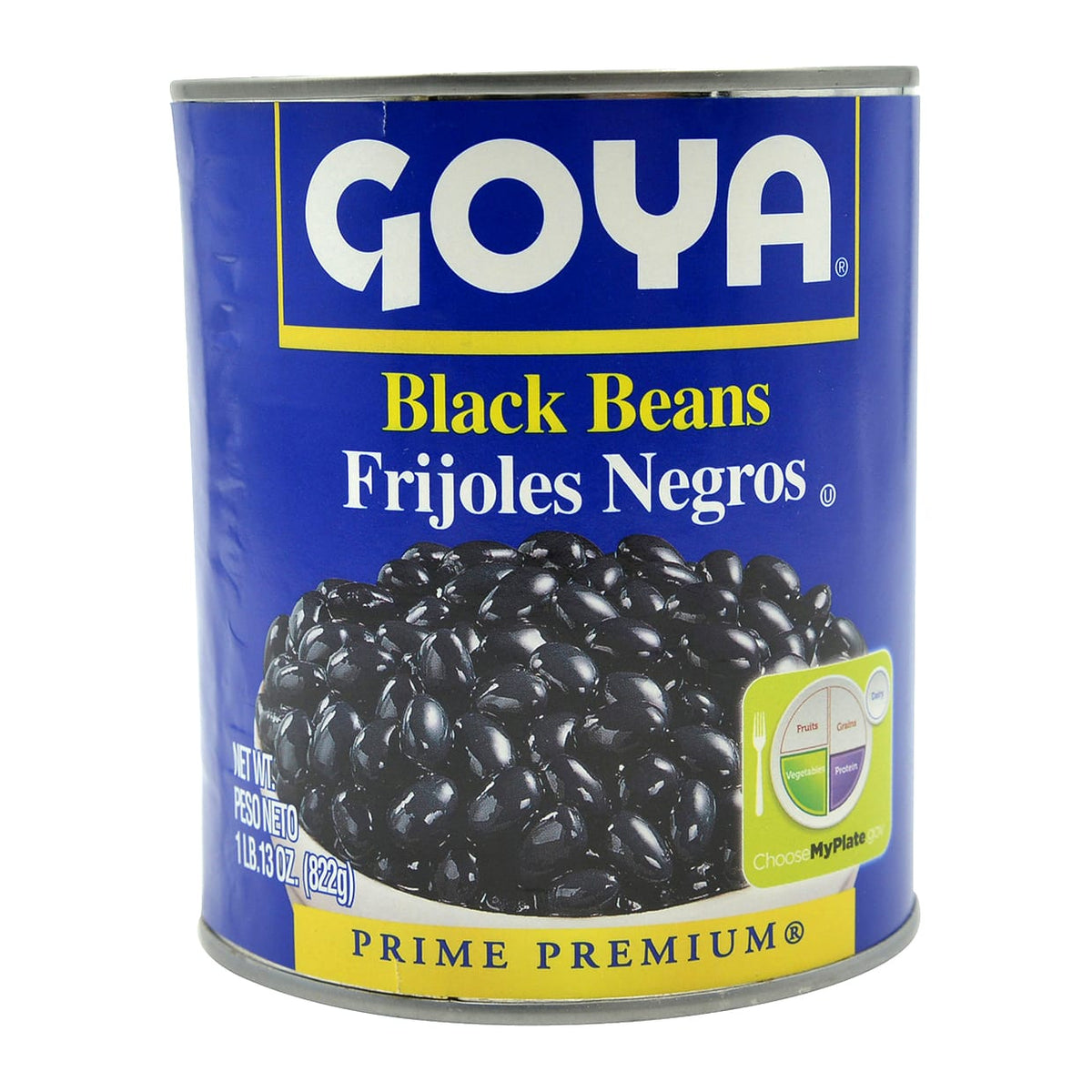 Goya Black Beans 1 Lb - 822 Gms