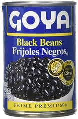 Goya Black Beans 15.5 Oz - 439 Gms