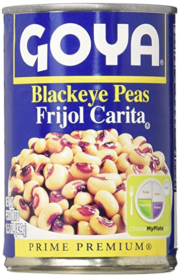 Goya Black Eye Peas 15.5 Oz - 439 Gms