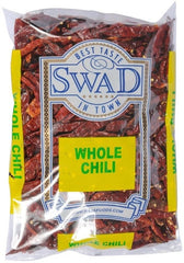 Swad Whole Chilli 7 Oz - 200 Gms