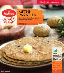 Haldiram's Methi Paratha 6 Pieces