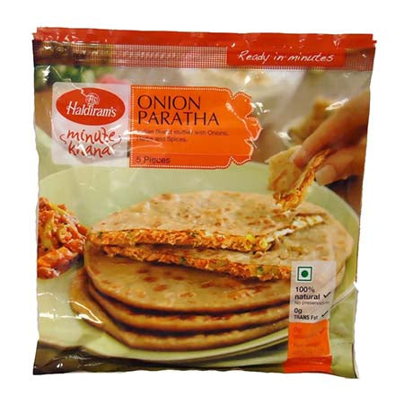 Haldiram's Onion Paratha 4 Pieces