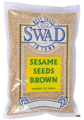 Swad Sesame Seeds Brown 56 Oz - 1.6 Kg