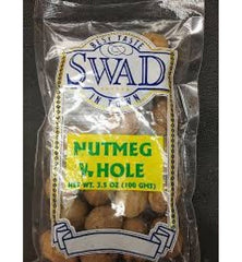 Swad-Deep Nutmeg whole 3.5 Oz - 100 Gms