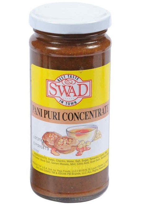 Swad Panipuri Concentrate 7.5 Oz - 212 Gms
