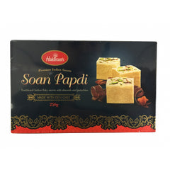 Haldiram's Soan Papdi with Desi Ghee 8.8 Oz - 250 Gms