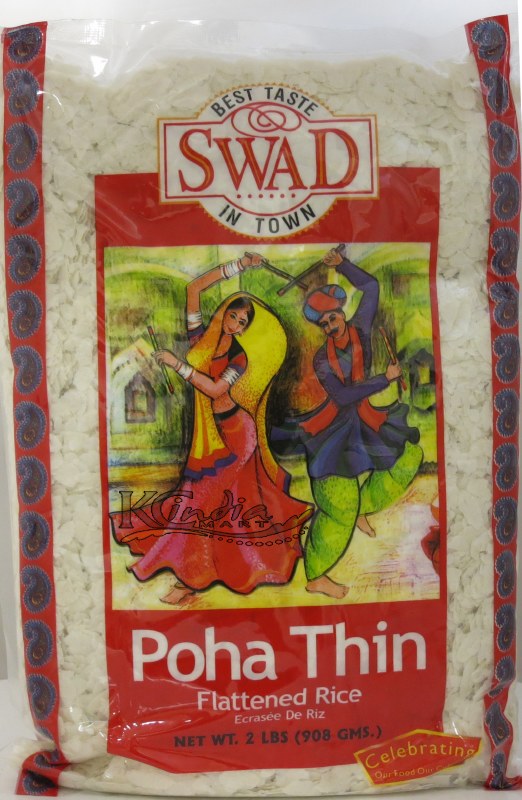 Swad Poha Thin Flattened Rice 2 Lb - 908 Gms