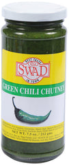 Swad Green Chilli Chutney 7.5 Oz - 212 Gms