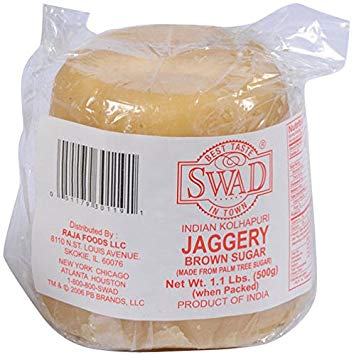 Swad Jaggery Gur 1 Lb - 453 Gms