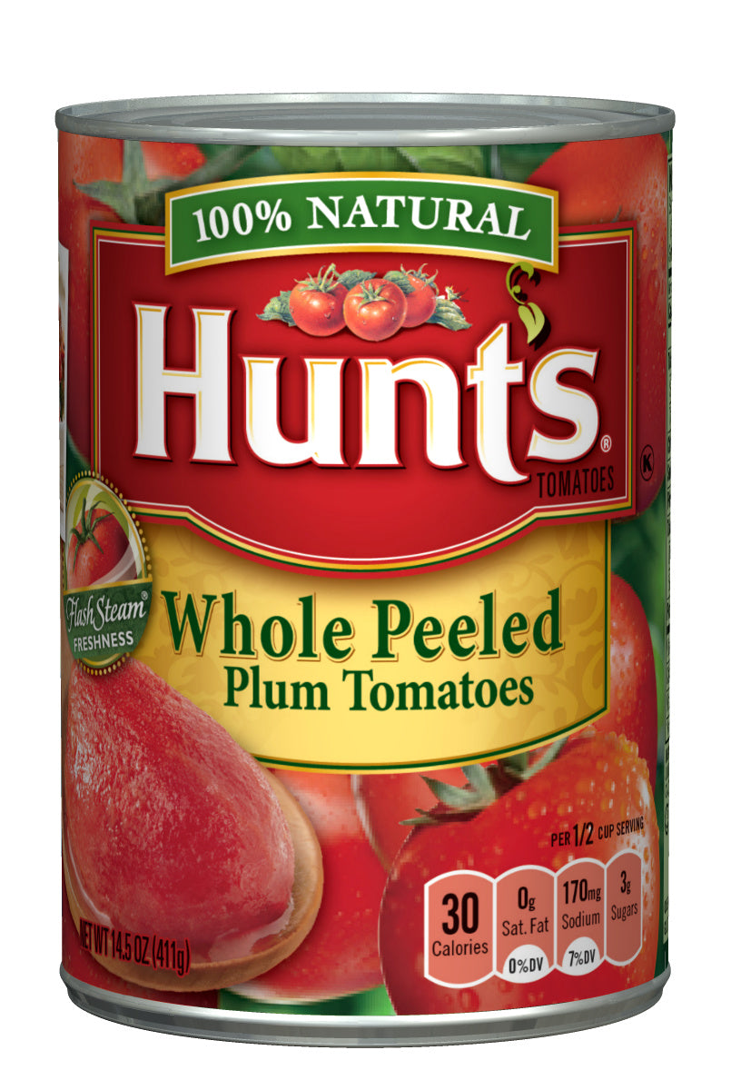 Hunt's Whole Peeled Plum Tomatoes 14.5 Oz - 411 Gms
