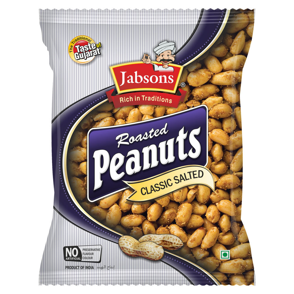 Jabsons Roasted Peanut Classic Salted 5.6 Oz - 106 Gms