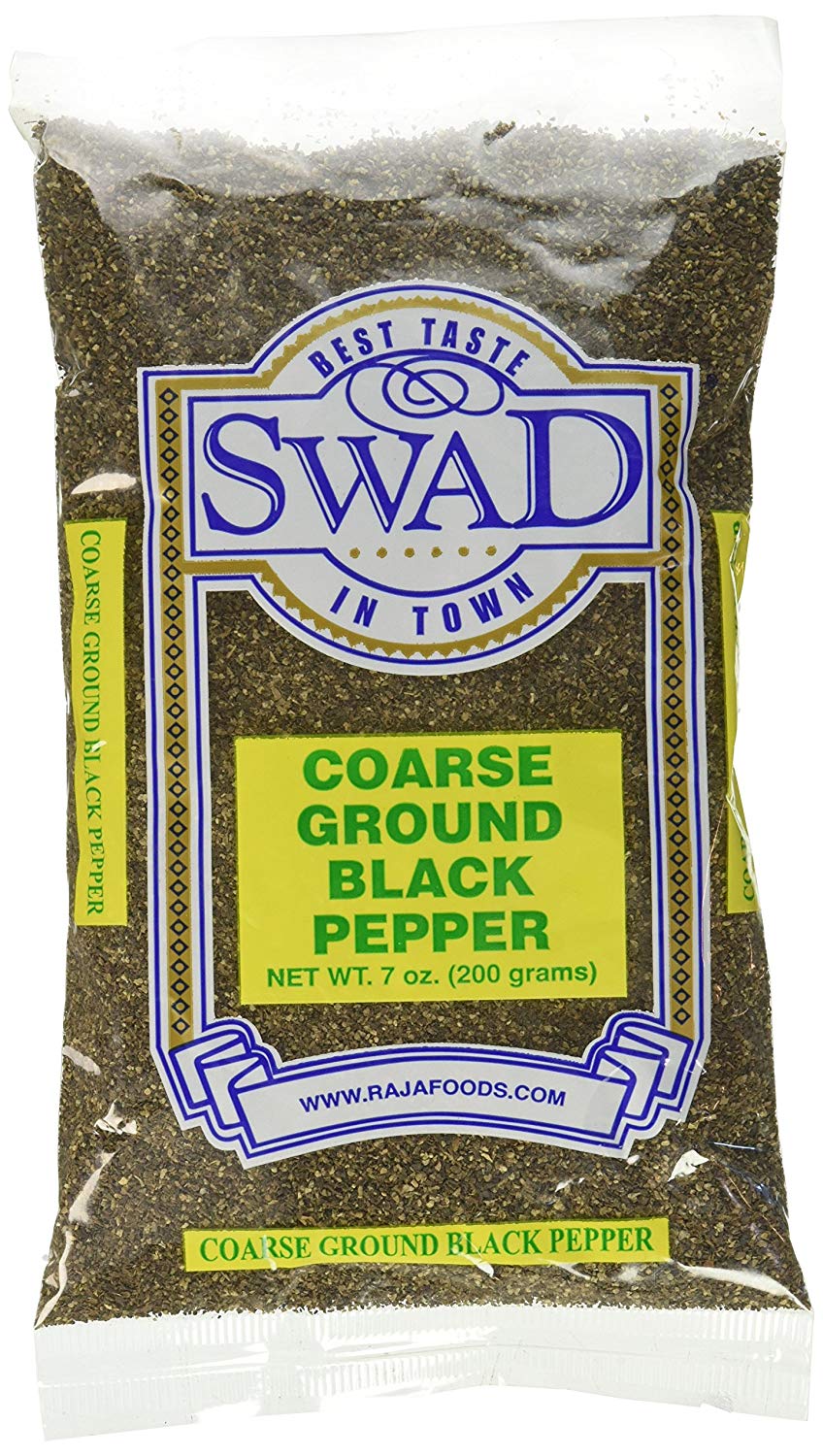 Swad Coarse Ground Black Pepper 7 Oz - 200 Gms