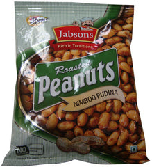 Jabson Roasted Peanut Nimbu Pudina 5.6 Oz - 106 Gms