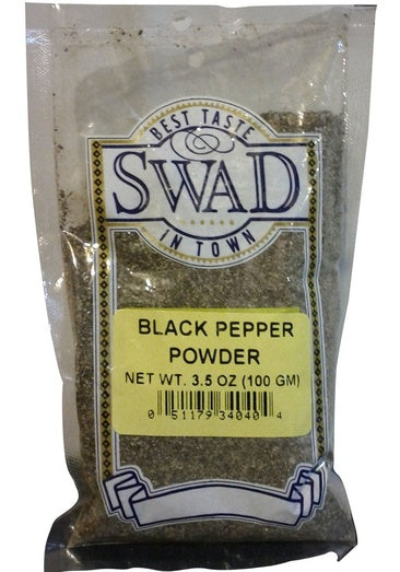 Swad Black Pepper Powder 3.5 Oz - 100 Gms