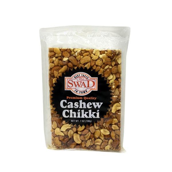 Swad Cashew Chikki 7 Oz - 200 Gms