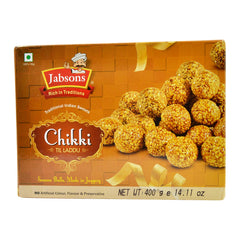 Jabsons Chikki Til Laddu 14 Oz - 400 Gms