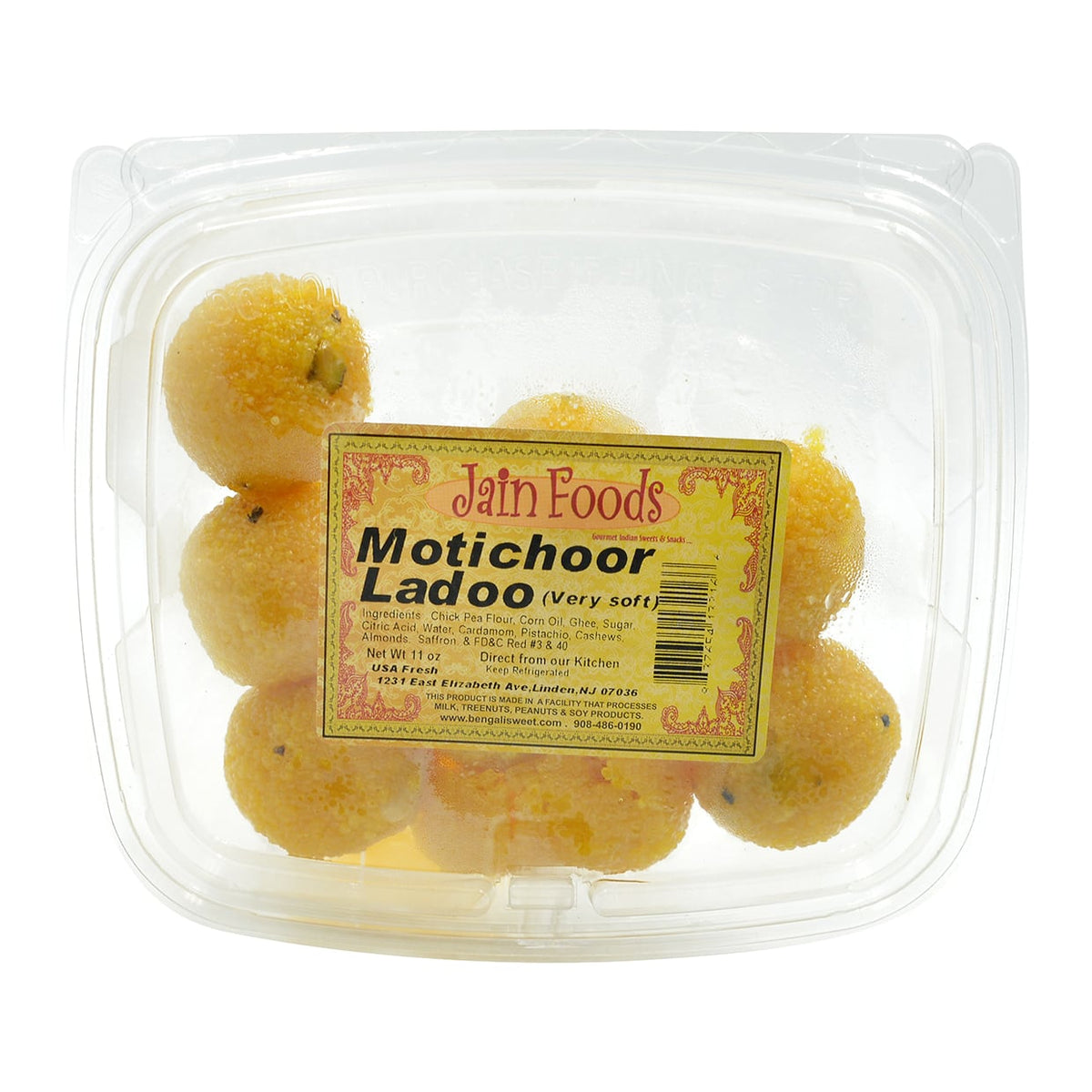 Jain Foods Motichoor Laddu 11 Oz