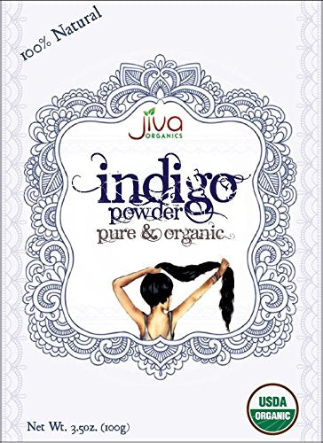 Jiva Organics Herbal henna (Pure & Organic) with lots of organic Herbs 350z- 100 Gms