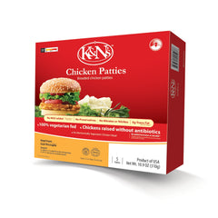 K&N's Chicken Patties  5 Pieces - 310 Gms