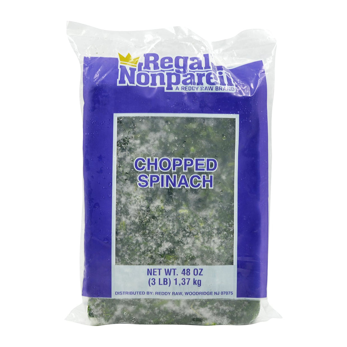 Regal Non Pareil Chopped Spinach 48 Oz - 1.3 Kg