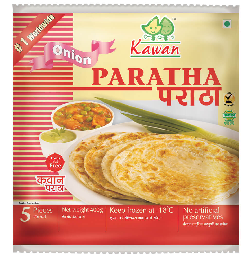 Kawan Onion Paratha 5 Pieces