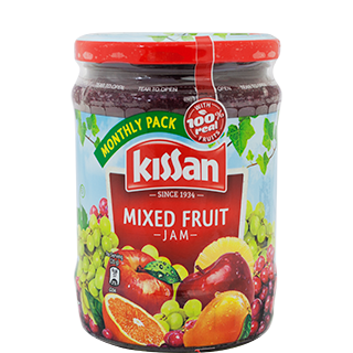 Kissan Mixed Fruit Jam 17.6 Oz - 500 Gms