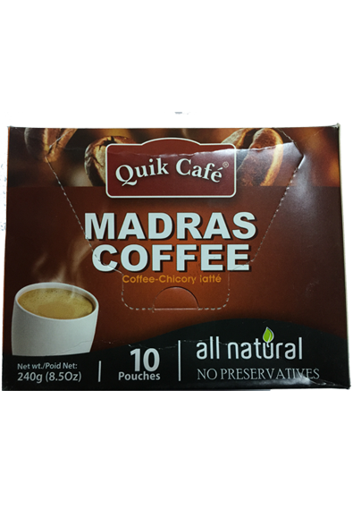 Quick Café Madras Coffee 8.5 OZ - 241 Gms