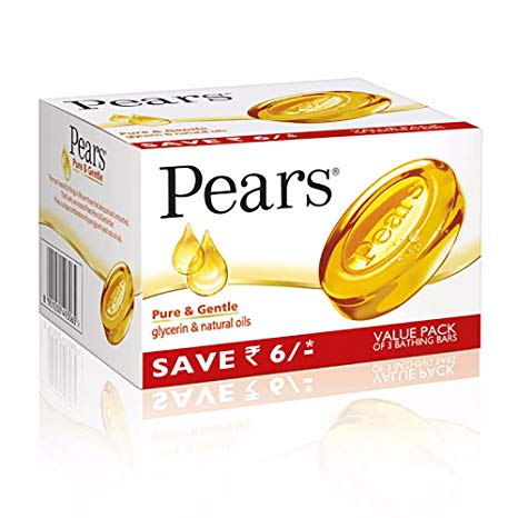 Pears Transparent Soap 3 Pack x 125 Gms