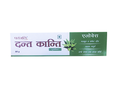 Patanjali Dant Kanti Aloe Vera Toothpaste 80 Gms