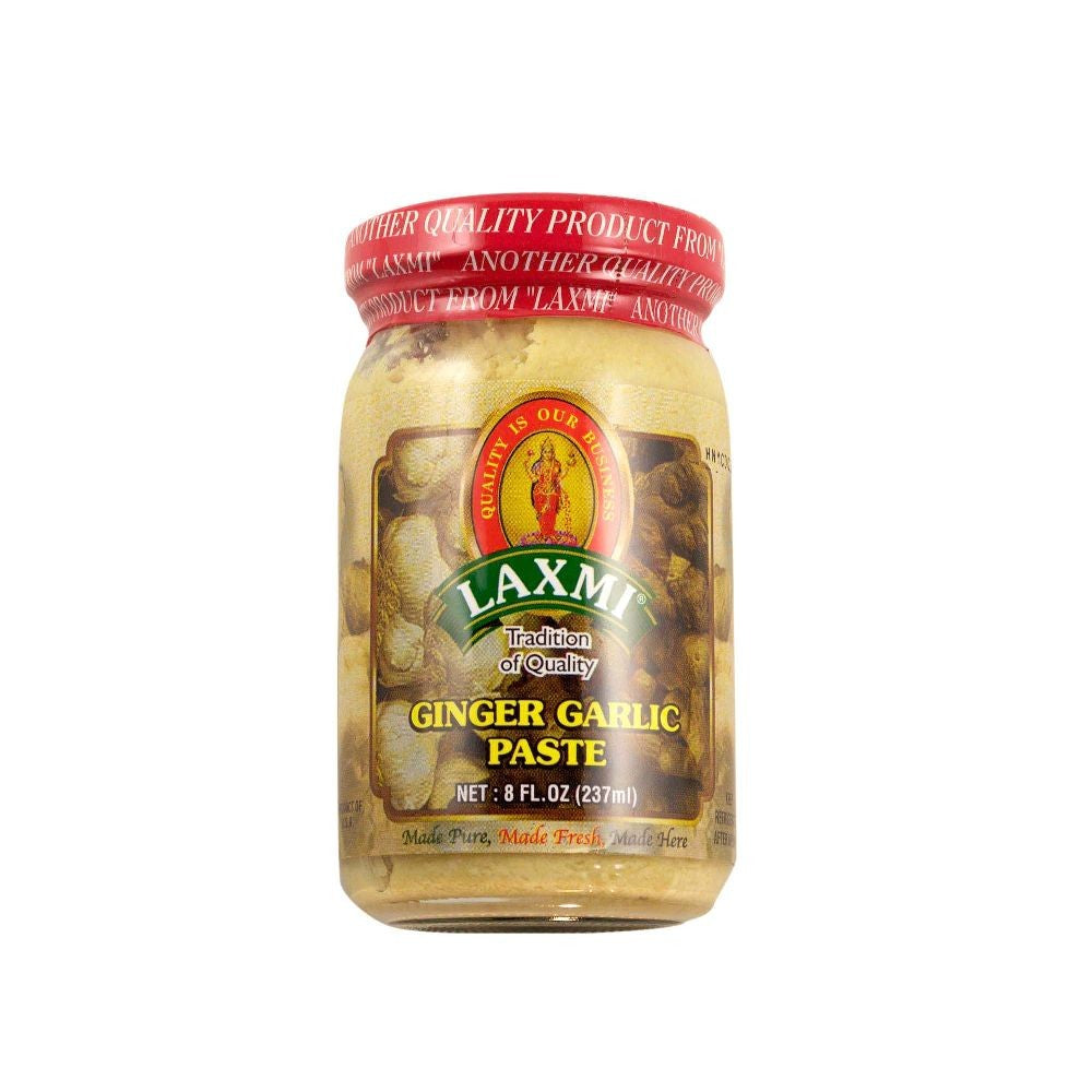 Laxmi Ginger & Garlic Paste 8 Oz - 237 ml