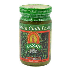 Laxmi Green Chilly Paste 8 Oz - 237 ml