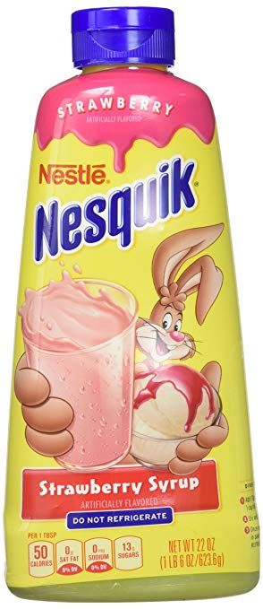 Nestle Strawberry Flavor 16 oz