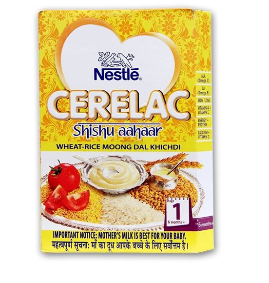 Nestle Cerelac Wheat Rice Moong Dal Khichdi 10.54 OZ - 300 Gms