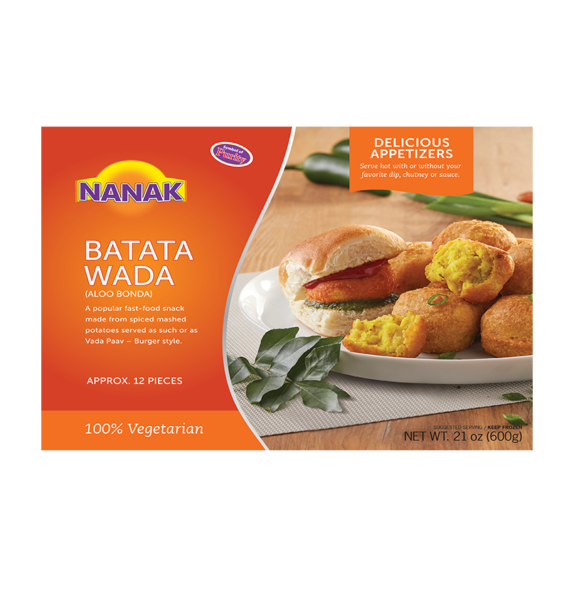 Nanak Batata Wada 12 Pieces 21Oz- 600Gms