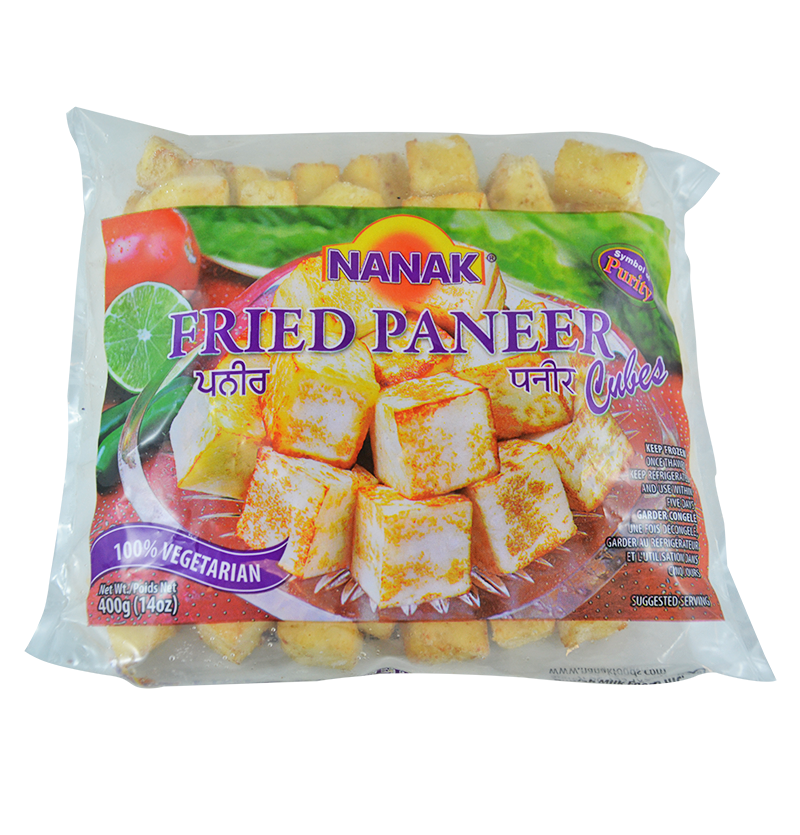 Nanak Fried Paneer 5 Lb - 2.2 Kg