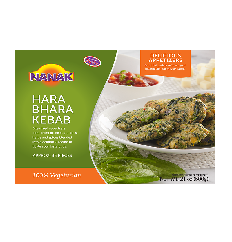 Nanak Harabhara kebab 35 Pieces 600 Gms